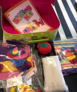 My First Sewing Kit by Alex Crafts, Perfect for Beginners, Arts and Crafts Colorful and Fun Sewing Projects to Learn the Basic Skills of Sewing (Ages 7+) 61 81asDO9zndL