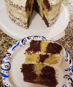 Norpro - 3813 Norpro Checkerboard Cake Pan Set, One Size, as shown 27 81asdCfAEBL