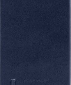 Moleskine Classic Notebook, Hard Cover, Pocket (3.5" x 5.5") Ruled/Lined, Sapphire Blue, 192 Pages 4 Tier 4 Pocket Clear 10 81asrLfzyML