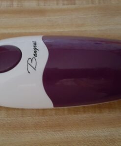 BangRui Smooth Soft Edge Electric Can Opener with One-Button Start and One-Button Manual Stop (Purple) Purple 25 81aszVLeIbL