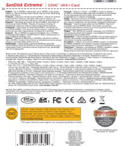 SanDisk 16GB Extreme SDHC UHS-I Memory Card - 90MB/s, C10, U3, V30, 4K UHD, SD Card - SDSDXNE-016G-GNCIN 23 81atBnufrUL