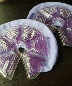 Lansinoh TheraPearl 3-in-1 Hot or Cold Breast Therapy Pack with Cover, 2 Count 25 81atgpaGTHL