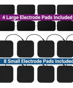 iReliev TENS + EMS Combination Unit Muscle Stimulator for Pain Relief & Arthritis & Muscle Strength - Treats Tired and Sore Muscles in Your Shoulders, Back, Ab's, Legs, Knee's and More 22 81auoYr3SRL