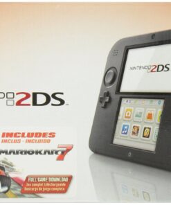Alternative view of Nintendo 2DS-Crimson Red w/Mario Kart 7 - Nintendo 2DS