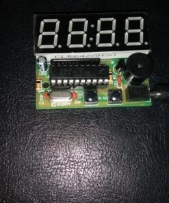 MiOYOOW 4-Digit Digital Clock Kits with PCB, DIY Alarm Clock Soldering Project Kit for Learning Electronics Soldering Practice with English Instructions 1 Pack-4 Digit Clock Kit(0.56 Inch) 103 81axhYXFs5L