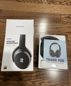 Bluetooth Headphones, Premium Active Noise Cancelling Wireless Headphones Over Ear, 50H Playtime, Hi-Res Audio, Deep Bass, Memory Foam Ear Cups for Travel, Home Office Bluetooth Headphones 61 81aykuh B3L