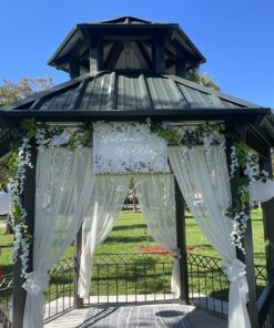 LIHAO 12 Inch White Round Paper Lanterns (10 Pack) 32 81ayxCMioL