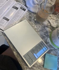 Greater Goods Nutrition Scale, Food Grade Glass, Calorie Counting Scale, Meal Prep Scale, and Weight Loss Scale, Designed in St. Louis, Silver 33 81azClWrD8L