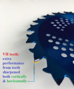 2pk-8"-COMBO PACK - (1) 20 teeth HAWK & (1) 44 teeth VIPER - "HYBRID" Pack - RENEGADE BLADE® - Carbide Brush Cutter weed eater Blades - 203mm diameter 12 81azVitEIFL
