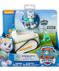 Alternative view of Paw Patrol Everest's Rescue Snowmobile, Vehicle & Figure