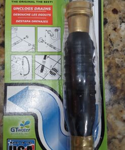 Drain King 186 Unclogs Bathroom Sinks, Showers, and Swimming Pool Drains, 1.5 to 3 Inch No Size 31 81azlwzVagL