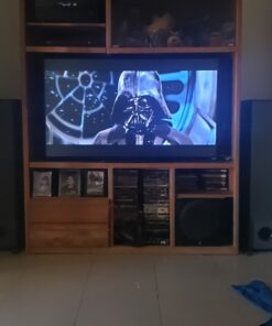 Fluance Elite High Definition 2-Way Bipolar Surround Speakers for Wide Dispersion Surround Sound in Home Theater Systems - Black Ash/Pair (SXBP2) 33 81b22Z63gUL