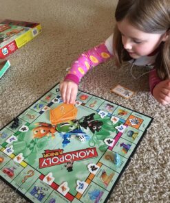 Hasbro Gaming Monopoly Junior Board Game for Kids Ages 5 and Up, 2-4 Players, Family Games 38 81b2TBSS3L