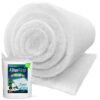 Aquatic Experts Aquarium Filter Floss for Fish Tank Filters - FilterFirst Aquarium Filter Pad - Aquarium Filter Media Roll for Crystal Clear Water, (12 Inch Wide, 72 Inch Long) 12 Inch Wide