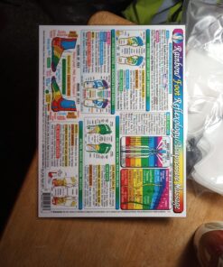 Rainbow® FOOT Reflexology/ Acupressure Massage CHART in the Inner Light Resources Rainbow® Cards & Charts Series. 8.5 x 11 in; 2-sided (Small Poster/ Large Card) 16 81b3jvc0BXL