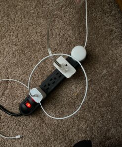 Amazon Basics Rectangular 6-Outlet Surge Protector Power Strip, 6-Foot Long Cord, 790 Joule - Black 1-Pack 34 81b3qKeT5L