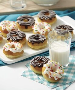 Wilton Small Donut Pan 12-Cavity, Steel 12-Cavity Mini 20 81b4UoXfnVL