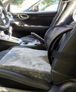 kingphenix Lumbar Support (2 Pack) with Breathable Mesh, Suit for Car, Office Chair Mesh - Black 48 81b4eIWbRPL