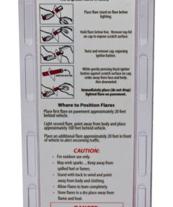 Orion Safety Products 3153-08 3-15 Minute Road Flares (1 Pack of 3 Flares)- Model # 3153-08 7 81b5wAFRCdL