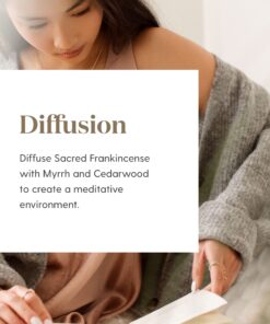 Young Living Sacred Frankincense Essential Oil 5ml - Meditative and Spiritual Awareness - Pure and Exquisite - Grounding, Woodsy aroma - Prayer, Mediation, Yoga 10 81b7Ivdm5uL