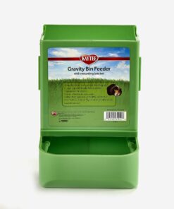 Kaytee Gravity Bin Feeder With Bracket Assorted 24 81b7NJRrjML