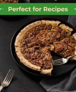 Sincerely Nuts - Raw Pecans (No Shell) | Two Lb. Bag | Shelled Whole Pecan | Delicious Healthy Snack Food | For Baking, Snacking and Dessert Treats | Gluten Free and Kosher | Fresh Resealable Bag 2 Pound (Pack of 1) 14 81b7w FTgdL