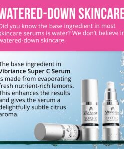 Vibriance Super C Serum for Mature Skin Made in the USA, All-In-One Formula Hydrates, Firms, Lifts, Targets Age Spots, Wrinkles, & Smooths Skin, The Original Serum - 1 fl oz (30 ml), Pack of 1 1 Fl Oz (Pack of 1) 24 81b82spiSML