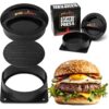 Grillaholics Stuffed Burger Press and Recipe eBook - Extended Warranty - Hamburger Patty Maker for Grilling - BBQ Grill Accessories 18 81b83QevCNL
