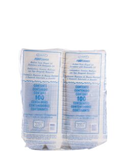 DART 85HT3R Med Perforated 3 Comp Foam Hinged Container, 8.5 Inches (Case of 200), original version,White 22 81b87fUKebL
