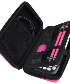 Guerrilla Hard Travel Case for TI-83 Plus, TI-84 Plus, TI-84 Plus Color Edition, TI-89 Titanium, TI-Nspire CX&CX CAS, HP50G Graphing Calculators + Guerrilla's Essential Calculator Accessory Kit, Pink 8 81b8FltM9DL