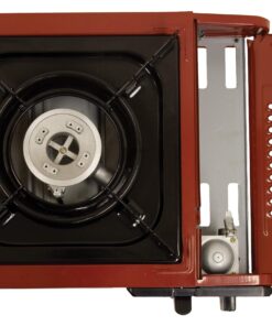 Alternative view of Camp Chef Mountain Series Butane 1 Burner Stove with plastic storage case
