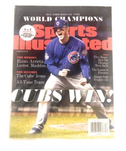Sports Illustrated Chicago Cubs 2016 World Series Champions Commemorative Issue - Team Celebration Cover: Cubs Win! Magazine 7 81b9dxamJtL