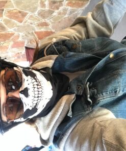 TORC T55 Spec-Op Motorcycle Half Helmet with Graphic and Drop-Down Sun Visor Flat Black Flag Medium 10 81bAriQSKlL