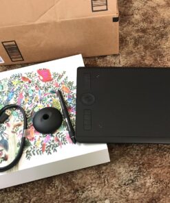 Wacom Intuos Pro Medium Bluetooth Graphics Drawing Tablet, 8 Customizable ExpressKeys, 8192 Pressure Sensitive Pro Pen 2 Included, Compatible with Mac OS and Windows,Black Regular 31 81bBxEPM JL