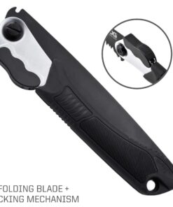 SOG Folding Saw - Wood Saw, Hand Saw, Pruning Saw and Camping Saw with 8.25 Inch Removable Blade and Compact Sheath for Foldable Saw (F10N-CP) , Black 13 81bCE724w5L