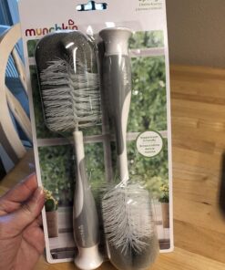Munchkin® Sponge™ Bottle Brush, Grey, 2 Count (Pack of 1) 27 81bCF1qPbL