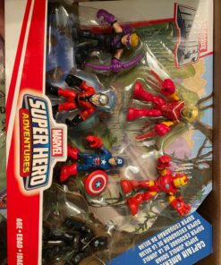 Marvel Playskool Heroes Super Hero Adventures Captain America Super Jungle Squad Toy Action Figure 23 81bCH9Qh oL