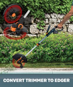 Worx String Trimmer Cordless 3.0 20V PowerShare 12" Edger & Weed Trimmer (Tool Only) WG163.9 20V 12" Trimmer & Edger (Tool Only) 21 81bD3Nh9HhL