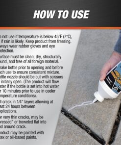 DAP 37584 Liquid Cement Crack Filler, 1 quart, Gray 25 81bD3XVrXhL