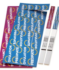 Alternative view of Pregmate 40 Ovulation and 10 Pregnancy Test Strips Predictor Kit 50 Piece Set