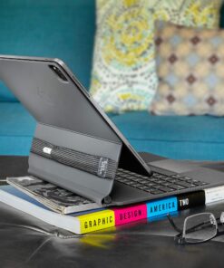 Stylus Sling Pencil Holder with USB Adapter Pocket for Apple Pencil (1st and 2nd Gen) - Compatible with iPad Pro 11/10.9/9.7 & iPad 6th Gen Cases, Black 11/10.9/10.2/9.7-inch 18 81bDHouwGwL