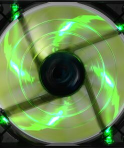 AeroCool Shark 140mm Green Cooling Fan EN55703 1 Count (Pack of 1) 4 81bDQ41CWdL