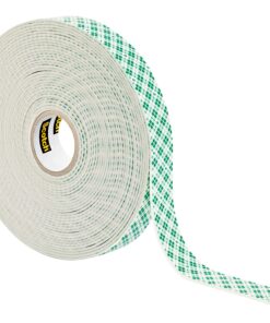 Scotch Indoor Mounting Tape,34-in x 350-in, White, Holds up to 2 lbs,1-Roll (110-Long) 1/2"x350" 20 81bDacNIutL