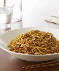 Alternative view of Nissin Chow Mein Premium Teriyaki Beef, 4.0 Ounce (Pack of 12) Chow Mein (Teriyaki Beef) 4 Ounce (Pack of 12)