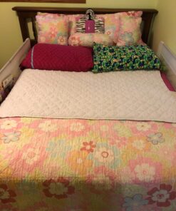 Linenspa 34" x 52" Skid Resistant Waterproof Sheet and Mattress Protector Pad-Highly Absorbent-Machine Washable-Quilted, White 34" x 52" 19 81bDws3fPgL