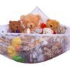 Handy Laundry Jumbo Toy Hammock, Organize Stuffed Animals or Children's Toys, Looks Great with Any Decor While neatly organizing Kid's Toys and Stuffed Animals, Expands to 5.5 feet, White 43 81bEsMfLGCL