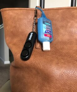 SABRE Personal Alarm With Key Ring, 120dB Alarm, Audible Up To 1,280 Feet (390 Meters), Simple Operation, Reusable, Black Black Personal Alarm 17 81bHEGt3o9L