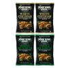 Pork King Good Pork Rinds (Chicharrones) (Variety 4 Pack: White Cheddar/Onion & Sour Cream) Variety Pack: White Cheddar / Onion & Sour Cream 1.75 Ounce (Pack of 4) 3 81bItIUGX7L