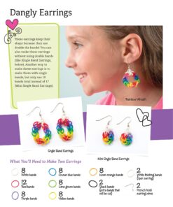Totally Awesome Rubber Band Jewelry: Make Bracelets, Rings, Belts & More with Rainbow Loom (R), Cra-Z-Loom (TM), or FunLoom (TM) (Design Originals) 12 Creative Step-by-Step Projects for Hours of Fun 11 81bKjlXyQWL