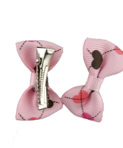 HONBAY 40pcs/20pairs Baby Pet Dog Hair Clips Cat Puppy Bows Small Bowknot Pet Grooming Products Mix Colors Varies Patterns Pet Hair Bows Dog Accessories 12 81bLBqPoghL